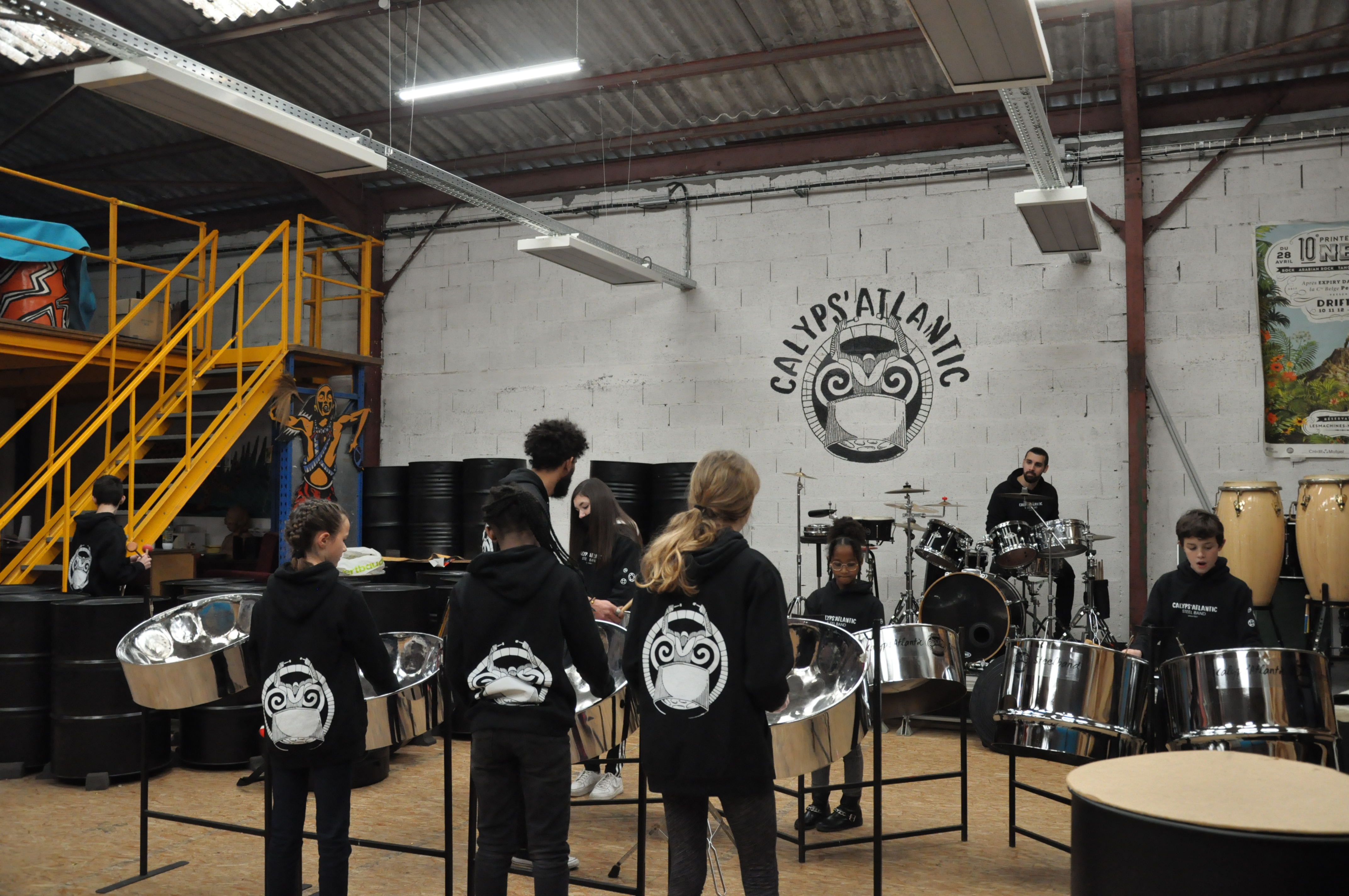 Photo de l'orchestre des juniors - Calyps'Atlantic